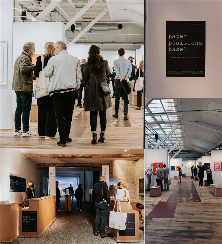 2021 Paper positions Basel - Basel Art Week, Basel, Switzerland 3