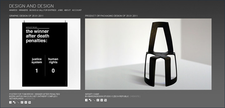 2011 DESIGN AND DESIGN INTERNATIONAL AWARD 5