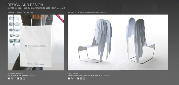 2011 DESIGN AND DESIGN INTERNATIONAL AWARD 7