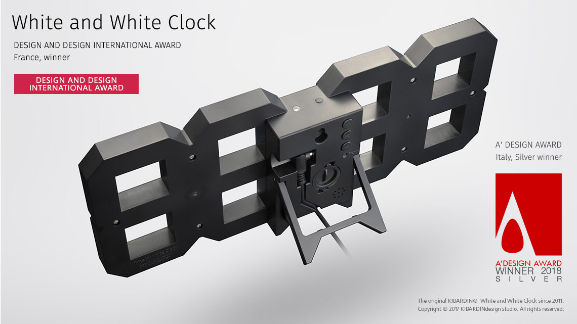 White and White Clock_Black edition_2